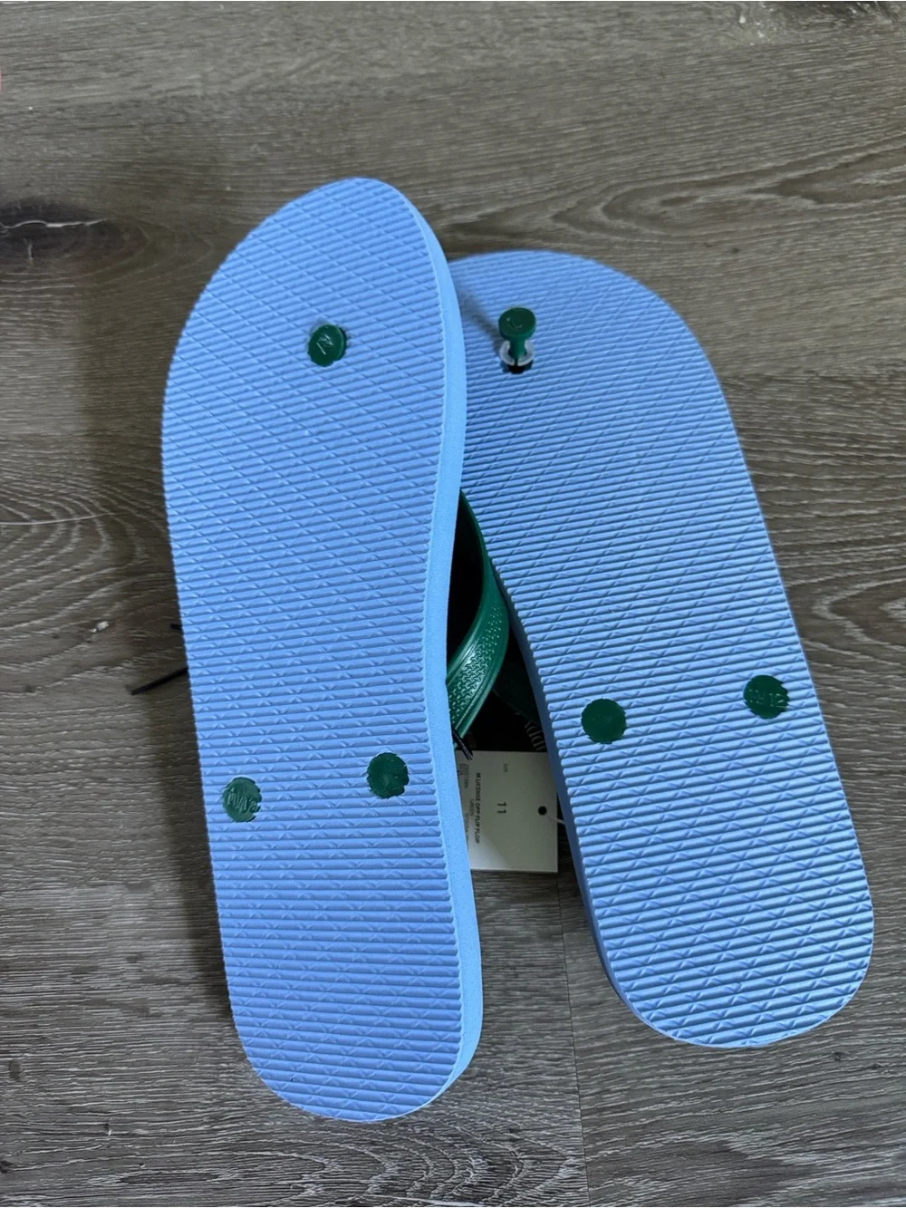 Bioworld Green & Blue Happy Gilmore Golf Flip Flops